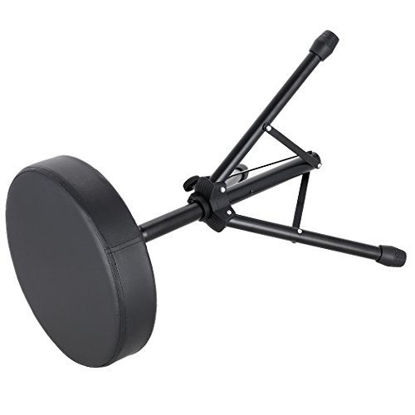 Picture of Anfan Universal Drum Throne Adjustable Padded Drum Stool with Anti-Slip Feet for Adults and Kids
