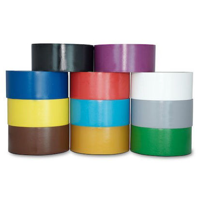 Picture of T.R.U. CVT-536 Dark Blue Vinyl Pinstriping Dance Floor Tape: 3 in. Wide x 36 yds. Several Colors