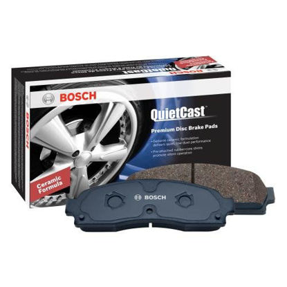Picture of Bosch BC871 QuietCast Premium Ceramic Disc Brake Pad Set For 2001-2006 Lexus LS430; Rear