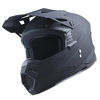 Picture of 1Storm Adult Motocross Helmet BMX MX ATV Dirt Bike Helmet Racing Style HF801; Matt Black; Size XL (59-60 cm,23.2/23.8 Inch)