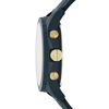 Picture of Armani Exchange Men's Outerbanks Silicone Watch, Color: Gold/Blue Silicone (Model: AX1335)