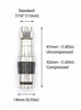 Picture of THE CIMPLE CO - Coaxial Cable Compression Fitting | 25 Pack | for RG11 Coax Cable - with Weather Seal O Ring and Water Tight Grip