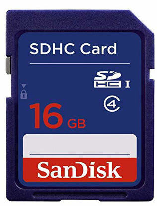 Picture of Sandisk 16GB (10 Pack) SD Card Bundle SDHC Class 4 Flash Memory | Model SDSDB-016G-B35 |