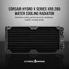 Picture of Corsair Hydro X Series XR5 280mm Water Cooling Radiator, Black,CX-9031002-WW