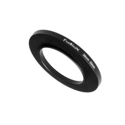 Fotodiox Metal Step Up Ring Anodized Black Metal 58mm-67mm 58-67 mm 