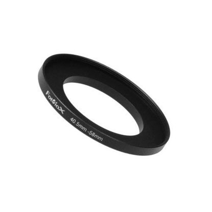 Picture of Fotodiox Metal Step Up Ring, Anodized Black Metal 43mm-58mm, 43-58 mm