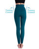 Picture of Homma Premium Thick High Waist Tummy Compression Slimming Leggings (X-Large, F.Teal)