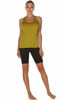 Picture of icyzone Workout Tank Tops for Women - Racerback Athletic Yoga Tops, Running Exercise Gym Shirts(Pack of 3) (M, Mustard/Lilac Snow/Teal)