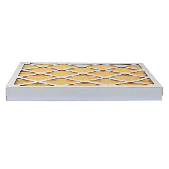 Picture of FilterBuy 8x30x2 MERV 11 Pleated AC Furnace Air Filter, (Pack of 4 Filters), 8x30x2 - Gold