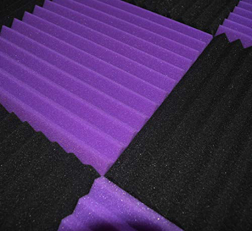 GetUSCart- 96 Pack Allxinlog Absorb the echo Acoustic Foam Panel Wedge ...