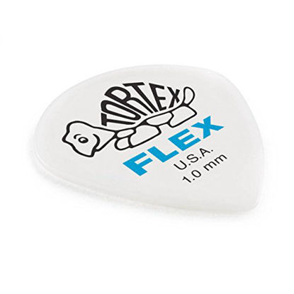 Picture of Jim Dunlop Tortex Flex Jazz III XL 1.0mm 12 Pack Guitar Picks (466P1.0)