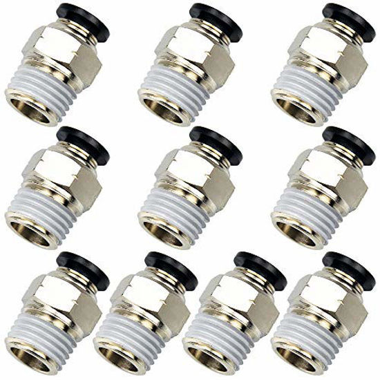 Outil Pneumatique TAILONZ PNEUMATIC Raccords En T En Plastique De 6mm OD Push To Connect 3