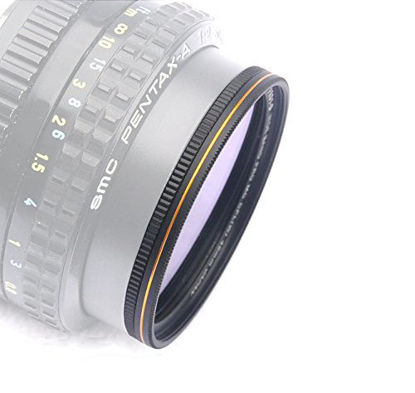 Picture of Fotasy 49mm Ultra Slim Circular PL Lens Filter, Nano Coatings MRC Multi Resistant Coating Oil Water Scratch, 16 Layers Multi-Coated 49mm CPL Filter