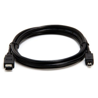 Picture of Firewire 6-4 Pin DV Video Cable Cord Lead for JVC Everio Camcorder GR-DA30/U/S/A