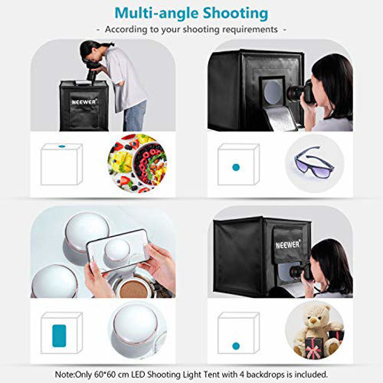 Neewer photo on sale studio light box