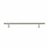 Picture of homdiy Brushed Nickel Cabinet Pulls - HD201SN Drawer Pulls Modern T Bar Handles 8-4/5in Hole Centers Kitchen Cabinet Handles 1000 Pack Stainless Steel Cabinet Hardware