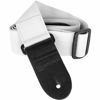 Picture of Protec Guitar Strap featuring Thick Leather Ends and Pick Pocket, White
