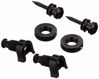 Picture of Schaller 14010401 Security Straplocks, Black Chrome