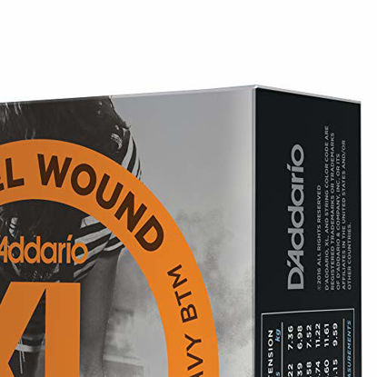 Picture of DAddario Nickel Wound Electric Guitar Strings, 10-Pack, Lt. Top/Hvy. Bottom, 10-52