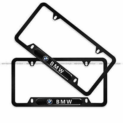Picture of 2-Pieces High-Grade License Plate Frame for BMW,Applicable to US Standard car License Frame