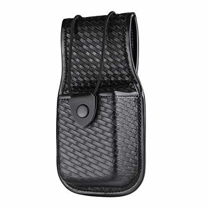 Picture of ROCOTACTICAL Universal Radio Holder, Basketweave Radio Pouch for Duty Belt