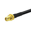 Picture of Bingfu Ham Radio Antenna Extension Relocation Cable SMA Male to Female RG58 Coaxial Jumper Cable 1m 3 feet for Ham Radio Kenwood BaoFeng Wouxun Icom Yaesu Vertex Standard Horizon Marine VHF Radio