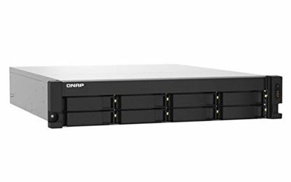 Picture of QNAP TS-832PXU-RP-4G 8 Bay High-Speed SMB Rackmount NAS with Two 10GbE and 2.5GbE Ports, Redundant PSU (TS-832PXU-RP-4G-US)
