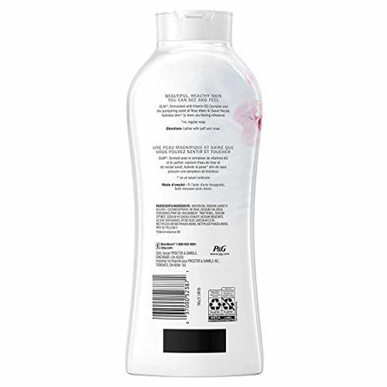 Picture of Olay Fresh Outlast Body Wash with B3, Rose Water and Sweet Nectar, 22 Fl Oz (Pack of 4)