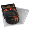 Picture of Atlantic 25 Pack Movie Sleeves - Clear Sleeve hold two discs each, Protects Discs Against Scratches and Dust