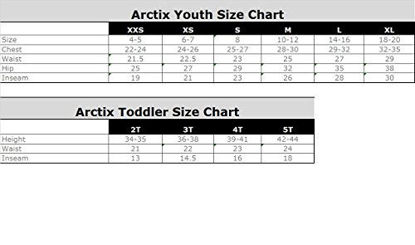 Picture of Arctix Kids Limitless Fleece Top Bib Overalls, Nautical Blue, X-Small Regular