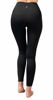 Picture of 90 Degree By Reflex High Waist Fleece Lined Leggings with Side Pocket - Yoga Pants - Black with Pocket - Small
