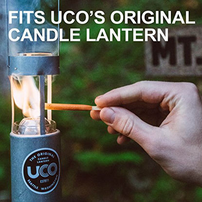 Picture of UCO 9-Hour White Candles Candle Lanterns and Emergency Preparedness, 9-Pack (L-CAN3PK-X3)