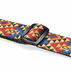 Picture of Amumu Guitar Strap Multicolor Retro Triangle Pattern Design for Acoustic, Electric and Bass Guitars - 2'' Wide
