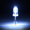 Picture of 100 Pieces Clear LED Light Emitting Diodes Bulb LED Lamp, 5 mm (White)