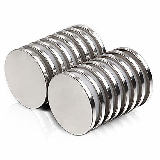Picture of Permanent Rare Earth Magnets. Fridge, DIY, Building, Scientific, Craft, and Office Magnets, Pack of 16