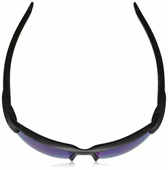 Picture of Oakley Men's OO9188 Flak 2.0 XL Rectangular Sunglasses, Steel/Prizm Road Jade, 59 mm
