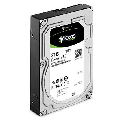 Picture of Seagate 8TB Enterprise Capacity 3.5 HDD 7200RPM SATA 6Gbps 256 MB Cache Internal Bare Drive (ST8000NM0055)