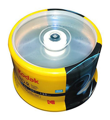 Picture of KODAK BD-R 6X 25GB 50-Pack Cakebox