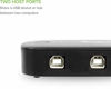 Picture of Plugable USB 2.0 Switch for One-Button USB Device Port Sharing Between Two Computers (AB Switch)