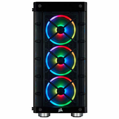 Picture of Corsair Icue 465X RGB Mid-Tower ATX Smart Case, Black
