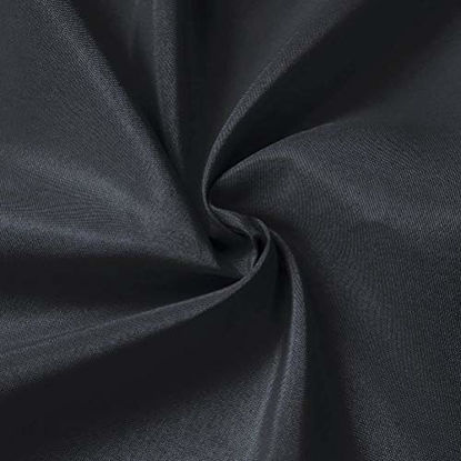 Picture of GFCC 10ftx10ft Black Backdrop Background for Photography Black Photo Booth Backdrop for Photoshoot Photography Background Screen Video Recording Parties Curtain