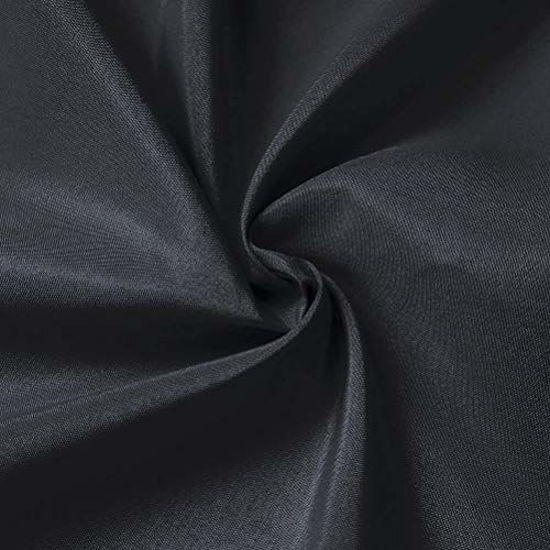 Picture of GFCC 10ftx10ft Black Backdrop Background for Photography Black Photo Booth Backdrop for Photoshoot Photography Background Screen Video Recording Parties Curtain