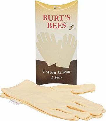 Picture of Burt's Bees Hand Repair Gift Set, 3 Hand Creams plus Gloves Almond Milk Hand Cream, Lemon Butter Cuticle Cream, Shea Butter Hand Repair