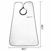 Picture of Beard Bib Apron Beard Catcher for Shaving and Trimming, Grooming Cape Apron Catcher, Non-Stick Beard Cape Shaving Cloth, Waterproof, with 4 Suction Cups, Trimming Beard Apron for Men - White