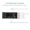 Picture of DSD TECH HC-05 Bluetooth Serial Pass-through Module Wireless Serial Communication with Button for Arduino