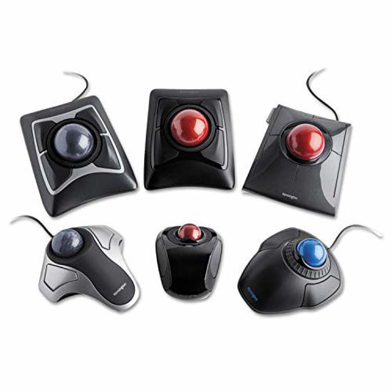 GetUSCart- Kensington Expert Mouse Wireless Trackball, Four Buttons, Black,  Each (KMW72359)