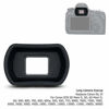 Picture of Soft Silicon Camera Viewfinder Eyecup Eyepiece Eyeshade for Canon EOS 5DM4 5DM3 5DS 5DSR 7DM2 7D, EOS 1D X Mark II, 1D X, 1Ds Mark III, 1D Mark IV, 1D Mark III Replaces Canon Eg Eye Cup