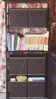 Picture of 6 Pack - SimpleHouseware Foldable Cube Storage Bin, Brown