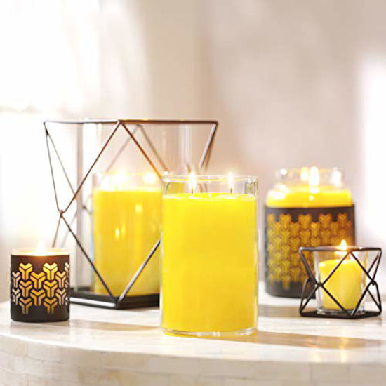 GetUSCart Yankee Candle Sicillian Lemon Scented Premium Paraffin Grade Candle Wax with up to