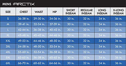Picture of Arctix Men's Essential Insulated Bib Overalls, A6 Camo Black, Medium (32-34W 30L)